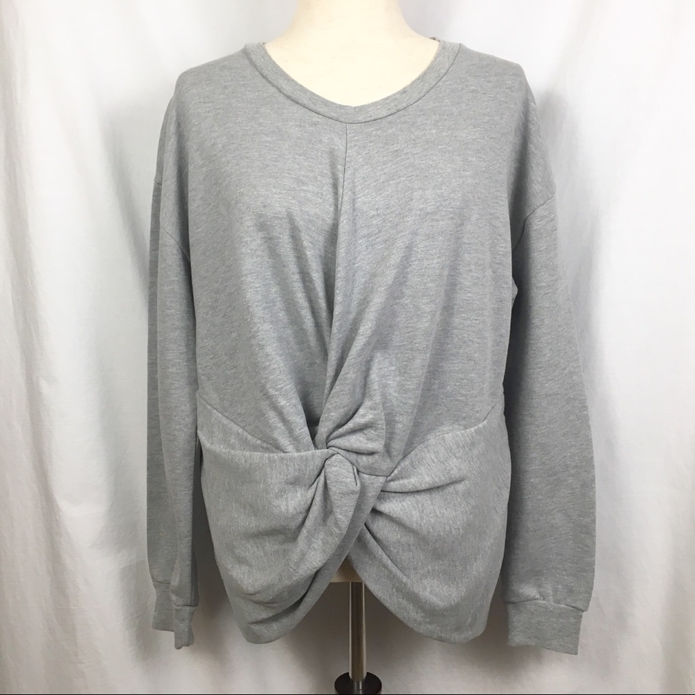 NWOT Sincerely Jules Front Twist Sweatshirt